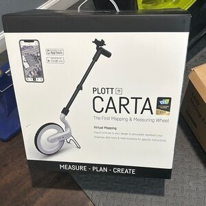 Carta Mapping & Measuring Wheel - Black and White